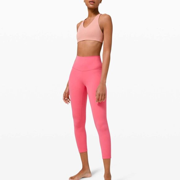 Lululemon Align Pant 25" Guava Pink Size 4 - Picture 4 of 5